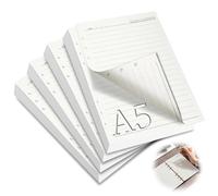 mawmuaw A5 Refill Paper Squared, Refill Pad 240 Sheets/480 Pages(4 Pack)