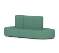 Mawsley Modular Seating Set Capsule Island High Back 10 Seater in Era - Rest