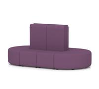 Mawsley Modular Seating Set Capsule Island High Back 8 Seater in Era - Prime