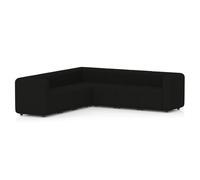 Mawsley Modular Seating Set L-Shaped Corner Sofa 7 Seater With Arms in Era - Forward