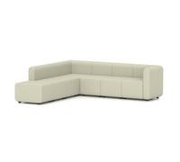 Mawsley Modular Seating Set L-Shaped Corner Sofa 7 Seater With Left Arms in Era - Futurist