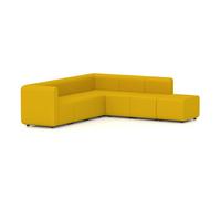 Mawsley Modular Seating Set L-Shaped Corner Sofa 7 Seater With Right Arms in Era - Occasion