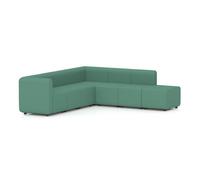 Mawsley Modular Seating Set L-Shaped Corner Sofa 7 Seater With Right Arms in Era - Rest