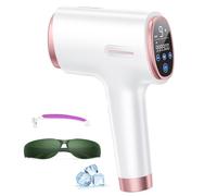 Max 21J Laser Hair Removal Device with Ice Cooling 9 Levels, Light Rosa