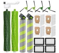 Max 705 Combo Replacement Parts Kit Compatible with iRobot Roomba Max 705 Combo/Max 700 Series Robot Vacuum Accessories 1 Main brush/4 HEPA filter/2 Roller Mop/4 Side brush/4 Dust bag