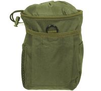 Max Airsoft Magazine Dump Pouch Green OD Molle Or Belt