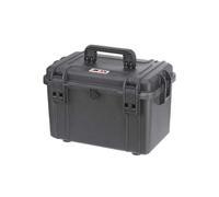 MAX Airtight Suitcase with Pre-Cubed Sponge Black