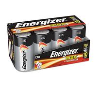 MAX Alkaline Batteries, D, 8 Batteries/Pack