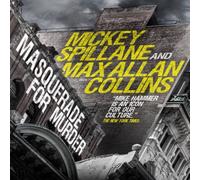 Max Allan Collins Mike Hammer - Masquerade for Murder Hardback Book in White Max Allan Collins White