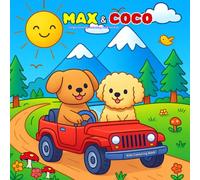 Max And Coco Colouring Book For Kids: Simple And Easy