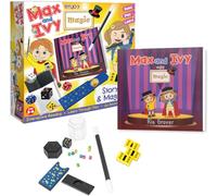 Max and Ivy Enjoy Magic - Beginner Magic Set with Storybook for Children Ages 3-7 - Learn Disappearing Coin, Pencil Slicer & Dice Tricks with QR Video Instructions - Read & Play Educational Magic Set