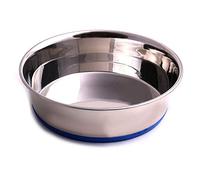 Max and Neo Heavyweight Non-Skid Rubber Bottom Stainless Steel Dog Bowl - We Donate a Bowl to a Dog Rescue for Every Bowl Sold (Small - 32oz - 6.5" Diameter)
