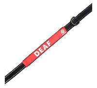 Max and Neo Leash Sleeves Deaf - We Donate 1 for 1 to Dog Rescues for Every Product Sold (1 Sleeve, Deaf)