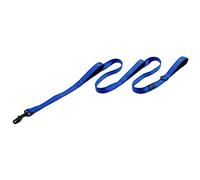 Max and Neo Triple Handle Traffic Dog Leash - Reflective, Donates to Dog Rescue (Blue)