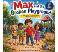 Max and the Broken Playground: A Fun Children’s Adventure About Teamwork, Friendship, Problem-Solving, and Never Giving Up