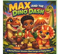 MAX AND THE DINO DASH: A Brave Dinosaur Rescue Adventure About Courage, Leadership, and Helping Others| Dinosaurs| Adventure| Friendship| For ages 3-8| 30 Pages| Size 8.5 x 8.5 (CHILDRENS BOOKS -AA)
