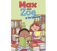 Max and Zoe at the Library