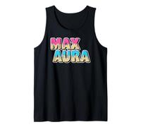 Max Aura Ice Cream Drip Style Funny Alpha Vibes Tank Top