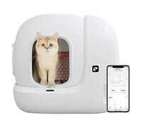 MAX Automatic Cat Litter Box Smart Self-Cleaning Toilet with APP Control for Multiple Large Cats Global Version