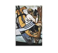 Max Beckmann Art Poster Journey on The Fish Wall Art Bedroom Prints Home Decor Hanging Picture Canvas Paintings 16x24inch(40x60cm)