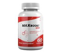 Max Boost Plus Testosterone Support Supplement with Tribulus, Arginine, Maca and Ginseng, 60 Capsules