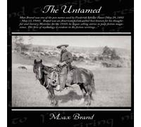 Max Brand The Untamed Paperback Book Max Brand Multicolor