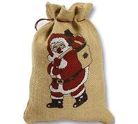 Max Bringmann Folia Jute Sack Santa Claus (W) 170 x (H) 250 mm