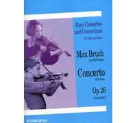 MAX BRUCH (ARR. K.W. ROKOS) CONCERTO IN G MINOR FOR VIOLIN AND PIANO: 1st Position