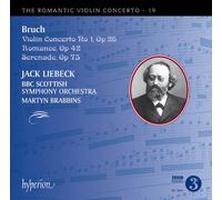 Jack Liebeck; Martyn Brabbins: BBC Scottish Symphony Orchestra - Bruch: Violin Concerto No 1 & other works