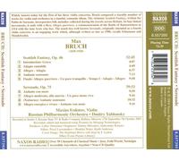 MAX BRUCH: SCOTTISH FANTASY; SERENADE NEW CD