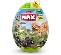 Max Build More Dino Adventure T-Rex Attack (304 pieces) Building Bricks Toys For Kids 5+ Create Dinos Vehicles and More Unbox Discover