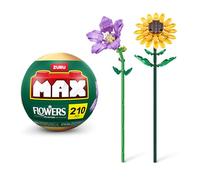 Max Build More Premium Flowers Building Bricks (Platycodon And Sunflower) Novelty Unboxing Toy Collectible Mini's by ZURU