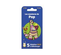 MAX - Carte Les aventures de Pop - La Boîte à Histoires de l'école des loisirs