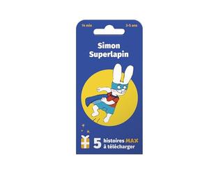 MAX - Carte Simon Superlapin - La Boîte à Histoires de l'école des loisirs