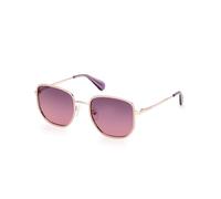 MAX&Co Woman MO0091 28Z Sunglasses Metal Gold rose Pink Round Normal