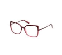 MAX&Co Woman MO5078 069 Optical frames Injected Bordeaux Butterfly Normal