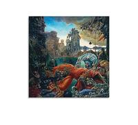 Max Ernst Poster The Temptation of Saint Anthony Cool Artworks Painting Wall Art Canvas Prints Hanging Picture Home Decors Gift Idea 28x28inch(70x70cm)