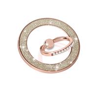 Max excell Ring Holder for iPhone Magnetic and Rotatable Glitter Design