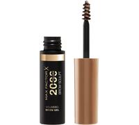Max Factor 2000 Calorie Volumising Brow Sculpt Gel, Long-Lasting, Plumped & Fuller-Looking Brows, Waterproof, Smudge-Proof, Shapes & Intensifies, 001 Dark Blonde, 4.5ml