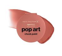Max Factor 2000 Calorie Pop Art Cheek Paint Blush Cream | Bouncy cream-to-powder blush with rich pigments, soft-focus matte finish and buildable Pop Art-inspired colour.