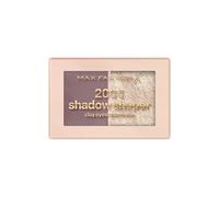Max Factor 2000 Calorie Shadow Shaper Duo Eyeshadow Palette, 30 Shell Shadow - With Matte & Shimmer Shades - 2-Step Eye Contour - Bouncy Clay-to-Powder Formula, 4g