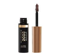 Max Factor 2000 Calorie Volumising Brow Sculpt Gel, Long-Lasting, Plumped & Fuller-Looking Brows, Waterproof, Smudge-Proof, Shapes & Intensifies, 001 Dark Blonde, 4.5ml