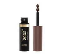 Max Factor 2000 Calorie Volumising Brow Sculpt Gel, Long-Lasting, Plumped & Fuller-Looking Brows, Waterproof, Smudge-Proof, Shapes & Intensifies, 002 Soft Brown, 4.5ml