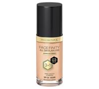 Max Factor All Day Flawless Foundation 45 Warm Almond 30ml