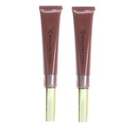 Max Factor Brown Lip Gloss Elixr Cushion Lip Colour 015 Nude Glory 2 x 9ml