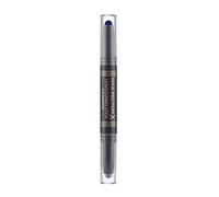 Max Factor Contouring Stick Eyeshadow Silver Storm & Midnight Blue - Eyeshadow Pencil with Two Cool Shades for a Successful Eye Look - With Creamy Consistence