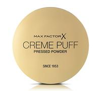 Max Factor Cream Puff Pressed Compact Powder, Glowing Formula for All Skin Types, 41 Medium Beige, 21 g