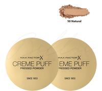 Max Factor Creme Puff Pressed Powder 21g (Various Shades) - Natural
