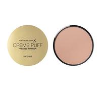 Max Factor Creme Puff Pressed Compact Powder, Glowing Formula for All Skin Types, 50 Natural, 21 g