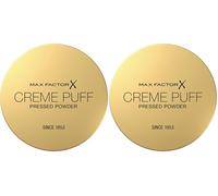Max Factor Crème Puff Pressed Powder, 13 Nouveau Beige, 14g (Pack of 2)